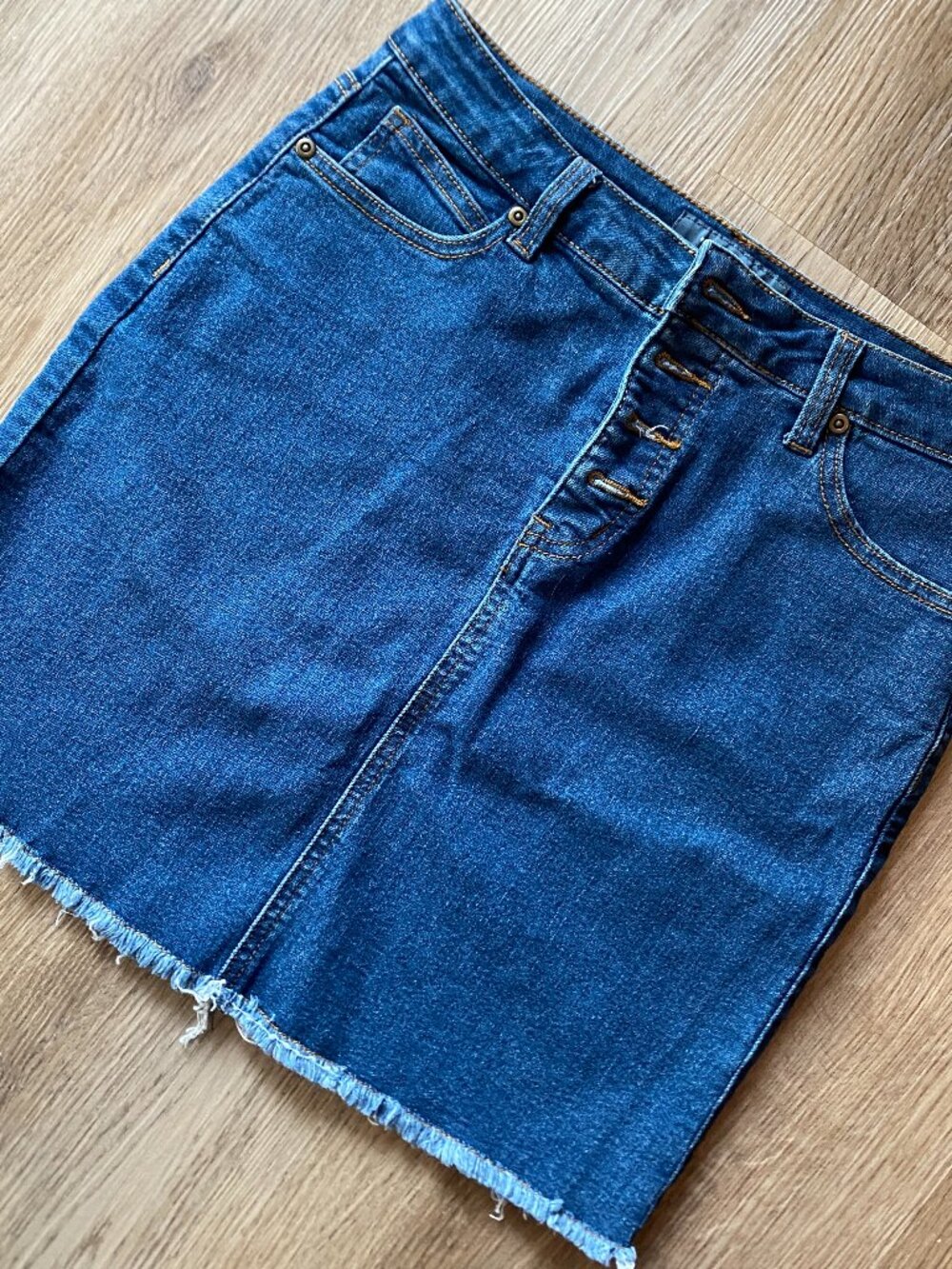 Modcloth Denim Skirt